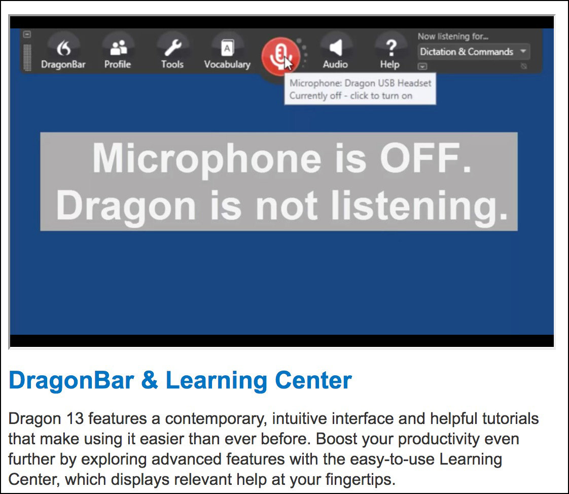 dragon dictate for mac 2017
